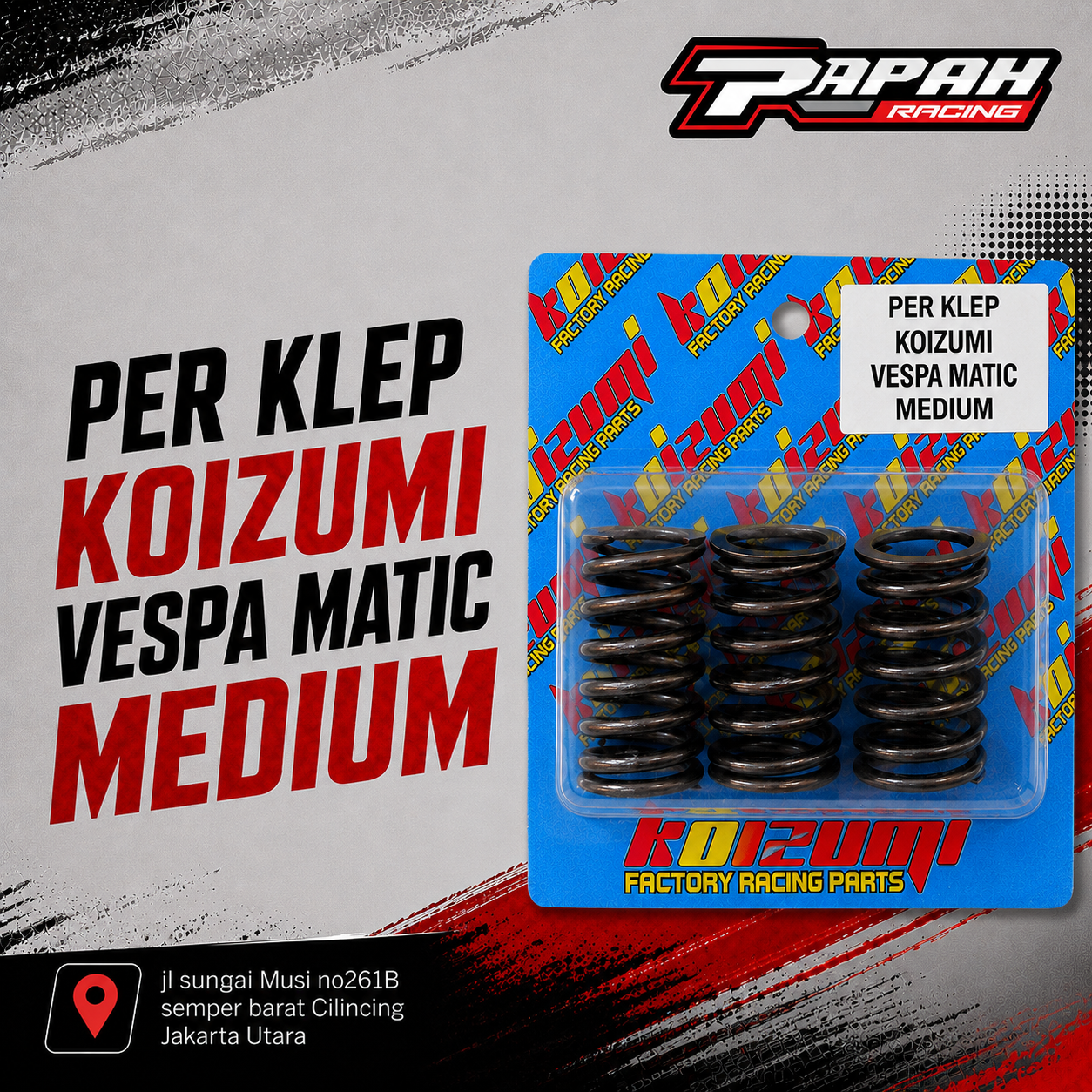 PER KLEP KOIZUMI VESPA MATIC MEDIUM